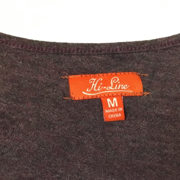 Hi Line Set Of 2 Women Tank Tops Racerback Sz M - Picture 6 of 8